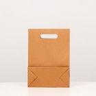 Коробка-пакет, крафтовая, с окном, 26×19×9 см - Фото 4