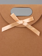 Коробка - пакет с ручкой, крафтовая, 16×12×6 см - Фото 3