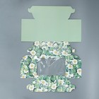 Коробка для капкейков, кондитерская упаковка двухсторонняя, 6 ячеек «Счастливых моментов», 25 х 17 х 10 см 7361174 - фото 13593530