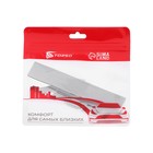 Наклейка на авто SPORT, металлическая, 14×2 см, хром - Фото 5