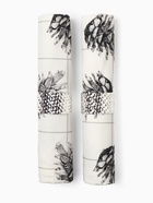 Набор салфеток сервировочных на стол «Этель» Christmas, 2 шт., белые, с декоративными кольцами, 45×45 см - Фото 6