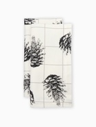 Набор салфеток сервировочных на стол «Этель» Christmas, 2 шт., белые, с декоративными кольцами, 45×45 см - Фото 7