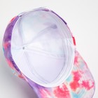 Кепка женская Tie-dye MINAKU, цвет фиолетовый, размер 56-58 - Фото 6