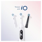Насадки для зубных щеток Oral-B iO Ultimate Clean, средняя, 2 шт, индикатор износа, чёрные - Фото 6
