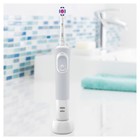 Электрическая зубная щетка Oral-B Vitality 3D White 100, 3710, вращател, 7600 об/мин, белая - Фото 3