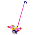 Каталка на палочке «Бабочка», цвета МИКС - Фото 6