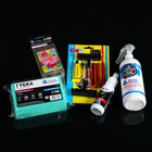 Подарочный набор для ухода за шинами и дисками Grand Caratt: набор для ремонта бескамерных шин, губка автомобильная, чернитель шин 100 мл, очиститель дисков и тормозов 500 мл, ароматизатор подвесной - фото 24685820