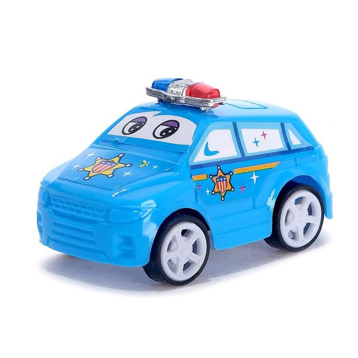 Машина инерционная «Полиция», цвета МИКС - Фото 1