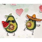 Набор для вышивания «Авокадо (магниты)» 10×7 см - фото 24213085