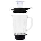 Блендер Kitfort КТ-3020, стационарный, 600 Вт, 1.7 л, 5 скорость, сталь - фото 51538766