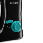 Миксер Kitfort КТ-3044-4, планетарный, 1000 Вт, 4 л, 6 скоростей, черно-бирюзовый - фото 51334495 Миксер Kitfort КТ-3044-4, планетарный, 1000 Вт, 4 л, 6 скоростей, черно-бирюзовый - фото 51334495