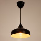 Светильник BayerLux 2515/1BK, 40ВТ Е27, цвет чёрный 7488052