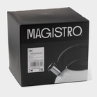 Чайник Magistro Glow, 3 л, со свистком, ручка soft-touch, индукция, нержавеющая сталь, белый - Фото 12