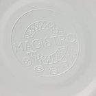 Чайник Magistro Glow, 3 л, со свистком, ручка soft-touch, индукция, нержавеющая сталь, белый - Фото 8