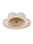 Горшок для цветов «Грудь» с поддоном, керамический, 300 мл, 14×9×9 см, белый - фото 33961017