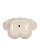 Горшок для цветов «Грудь» с поддоном, керамический, 300 мл, 14×9×9 см, белый - фото 33961018