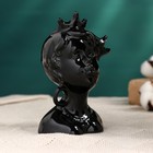 Кашпо - ваза "Поцелуй девочка" 14х10х9см, черное 7314436 - фото 319920957