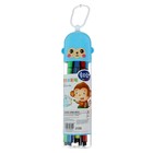 Фломастеры 12 цветов, в тубусе, вентилируемый колпачок МИКС - фото 21439199