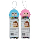 Фломастеры 24 цвета в тубусе, вентилируемый колпачок МИКС - Фото 2