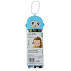 Фломастеры 24 цвета в тубусе, вентилируемый колпачок МИКС - Фото 3