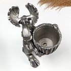 Подставка для мелочей "Лось" 30х16х39 cм, сталь - фото 31061758