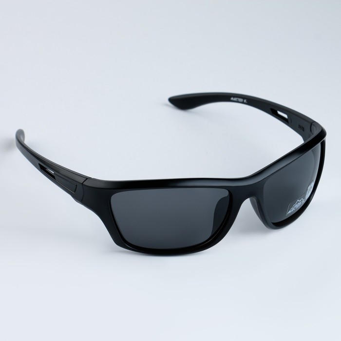 Очки спортивные «Мастер К.», uv 400, ширина 14 см, дужка 14 см, линза 3.8×6.5 см - Фото 1