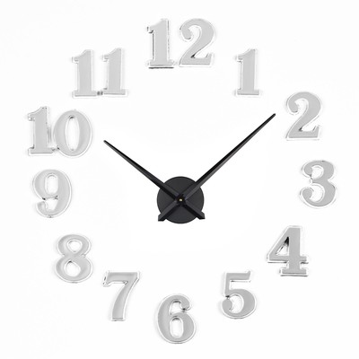 Цифры для часов, арабские черные 3см, цена в Красноярске от компании Строительные Технологии Сибири