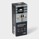 Держатель для швабры и метлы Raccoon, с крючками, 3.8×4.8×16 см - Фото 7