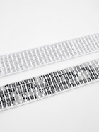 Лента декоративная с квадратными пайетками, 2.5 см, 9±0.5 м, цвет серебряный - Фото 3