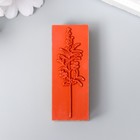 Печать дерево "Иван-чай" 6,5х2,5 см - фото 24301665