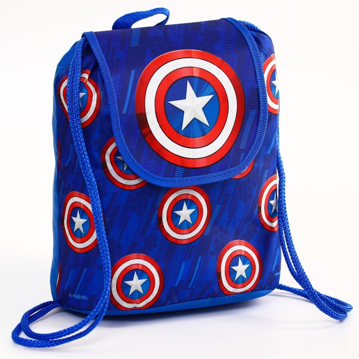 Рюкзак детский СР-01 29*21.5*13.5 Мстители, «Щит Капитана Америка» - Фото 1