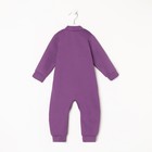 Комбинезон детский, цвет сиреневый, рост 92-98 см - фото 33670820