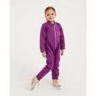 Комбинезон детский, цвет сиреневый, рост 92-98 см - фото 33670812
