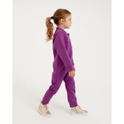 Комбинезон детский, цвет сиреневый, рост 92-98 см - фото 33670816