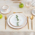 Скатерть Этель "Ажур" цв.бежевый, 142*220 +/-3 см, 115 ±10 гр,100% - фото 806166877