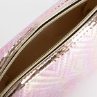Косметичка на молнии, цвет розовый 7602933 - фото 16988088