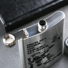 Фляжка «Охота без водки» 300 мл, серебристая - Фото 3