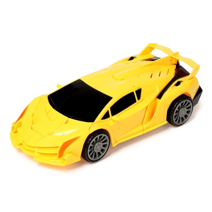 Робот радиоуправляемый «Ламбо», трансформируется, работает от батареек, цвета МИКС, в пакете 52296