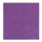 Салфетки махровые декоративные «Этель. Сердечко», 4 шт., 30×30 см, хлопок 100%, сиреневые - Фото 2