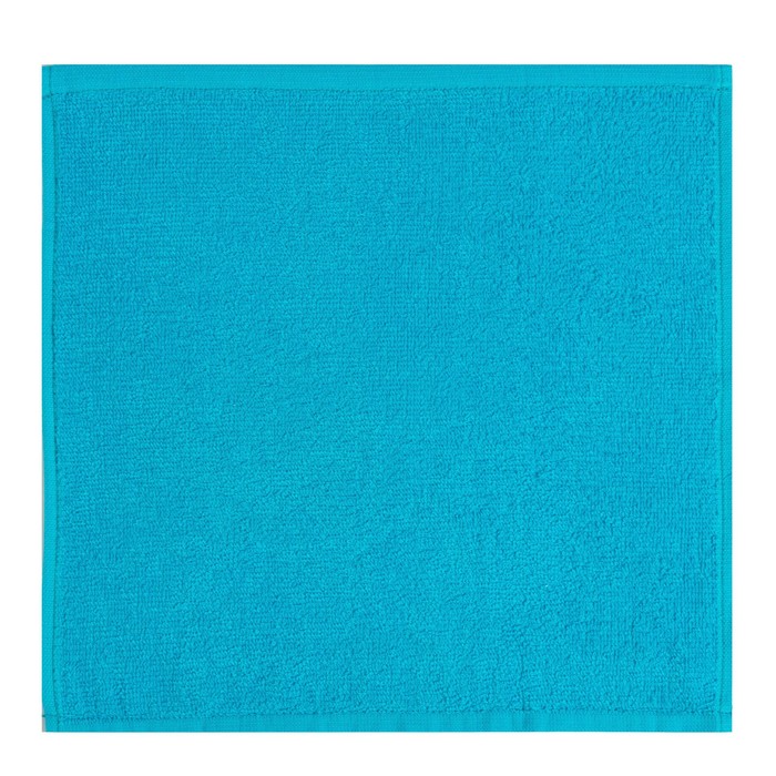 Набор махровых декоративных салфеток Этель "Сердечко"30х30см-4шт,цвет голубой,100% хлопок - фото 1886742303