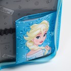 Пенал каркасный, 1 секция, 14×21×4 см, откидной карман, тканевый, «Холодное сердце» - Фото 6