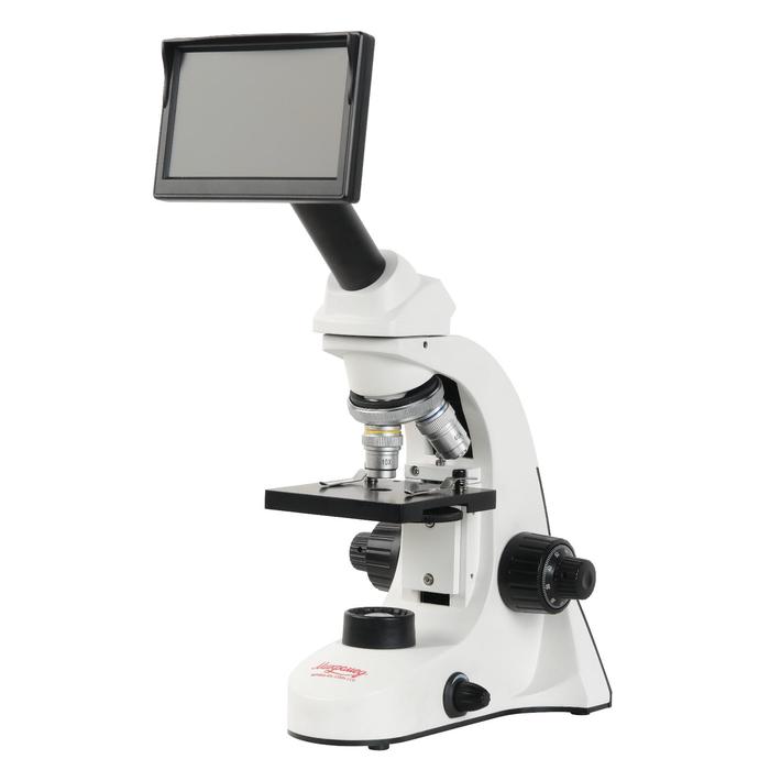 Микроскоп школьный Эврика 40×-1280х, LCD, цифровой - Фото 1
