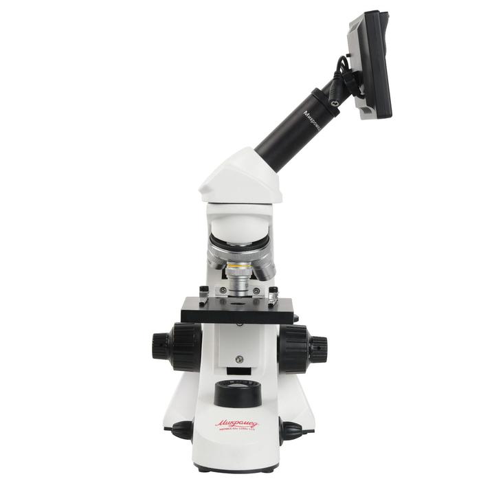 Микроскоп школьный Эврика 40×-1280х, LCD, цифровой - фото 1882318678