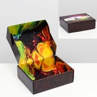 Подарочная коробка двусторонняя "Краски" 27 х 21 х 9 см - фото 318731560