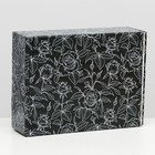Подарочная коробка двусторонняя «Цветы» 27×21×9 см - фото 58099637