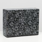 Подарочная коробка двусторонняя «Цветы» 27×21×9 см - фото 57953345