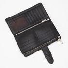 Кошелёк на магните, цвет чёрный - Фото 3