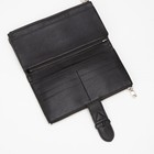 Кошелёк на магните, цвет чёрный - Фото 6