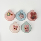 Расчёска массажная «Мягкие зверята», складная, с зеркалом, d=7.5 см, МИКС - Фото 8