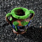 Декор для аквариума "Античная ваза", 11 х 8 х 9 см - Фото 1